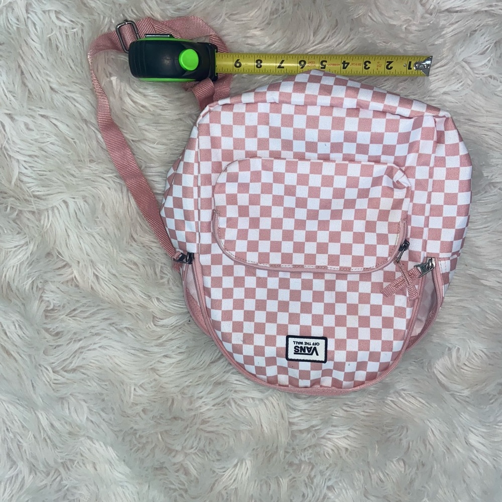 Checkered Vans Pink Backpack - Picture 7 of 7